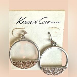Napier Silver and Gold Women's Earrings